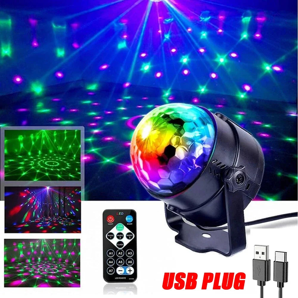 Lampka Imprezowa RGB