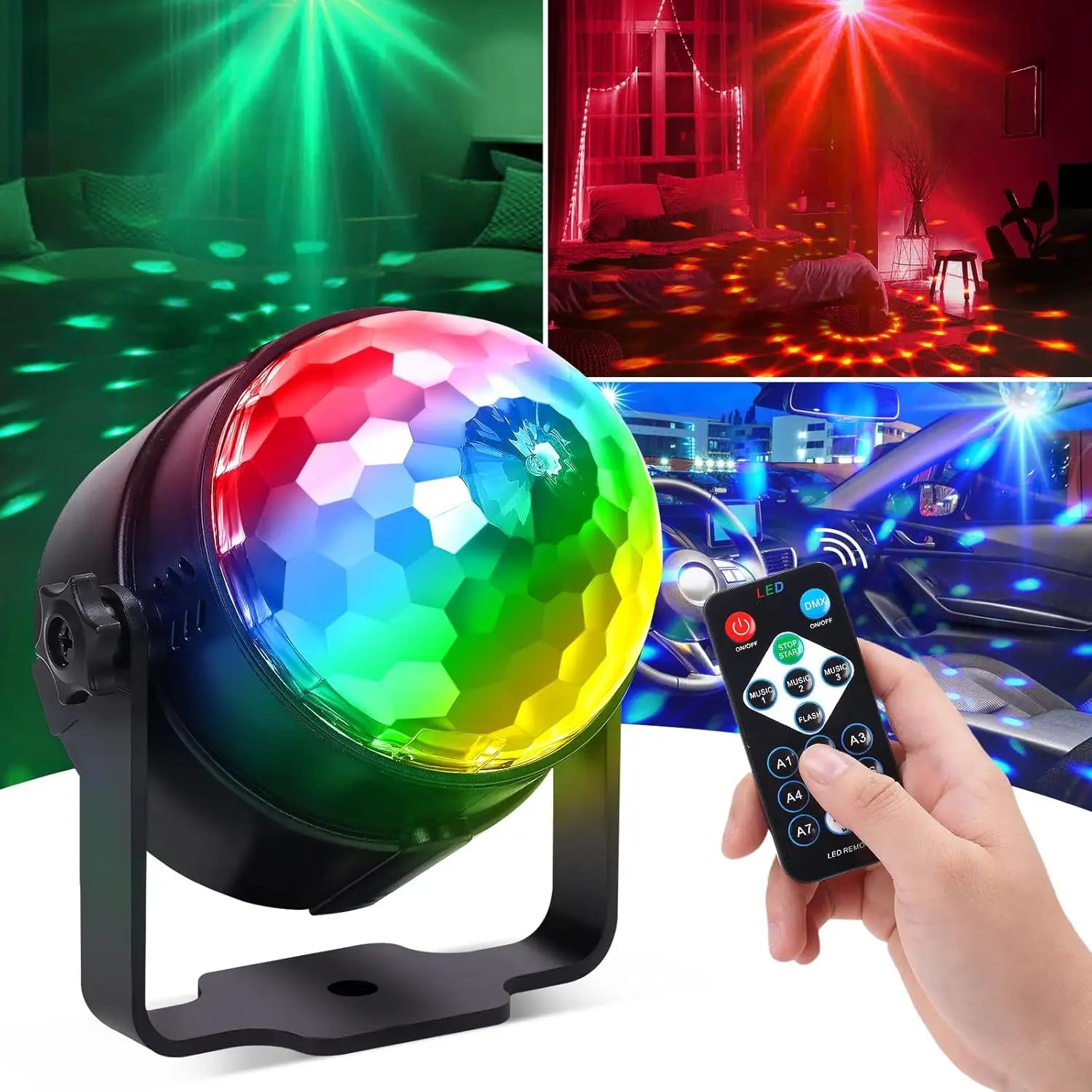 Lampka Imprezowa RGB